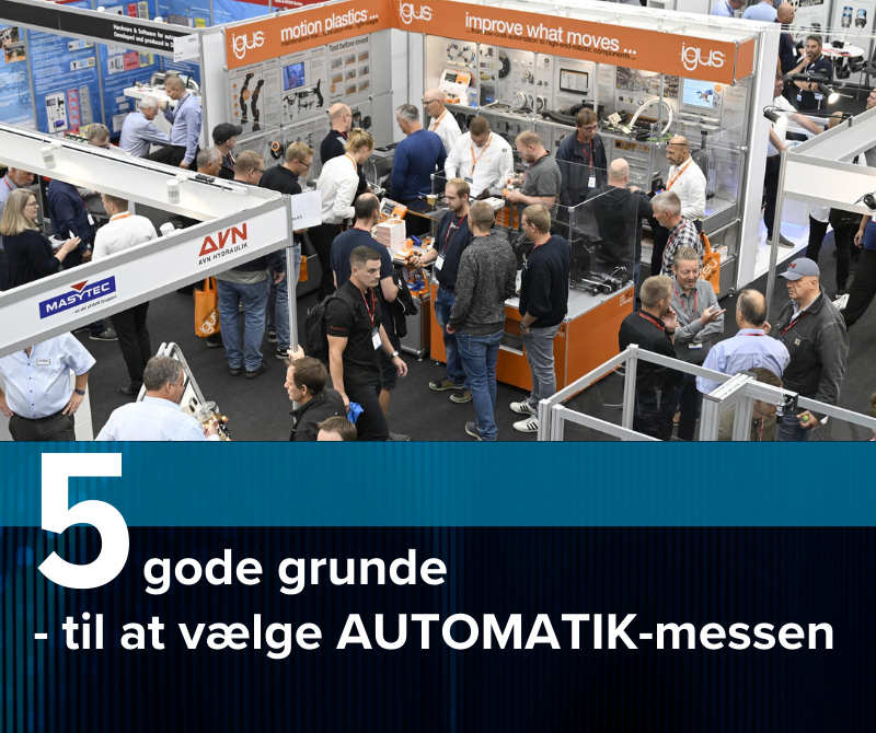 5 gode grunde til at udstille pÃ¥ AUTOMATIK-messen